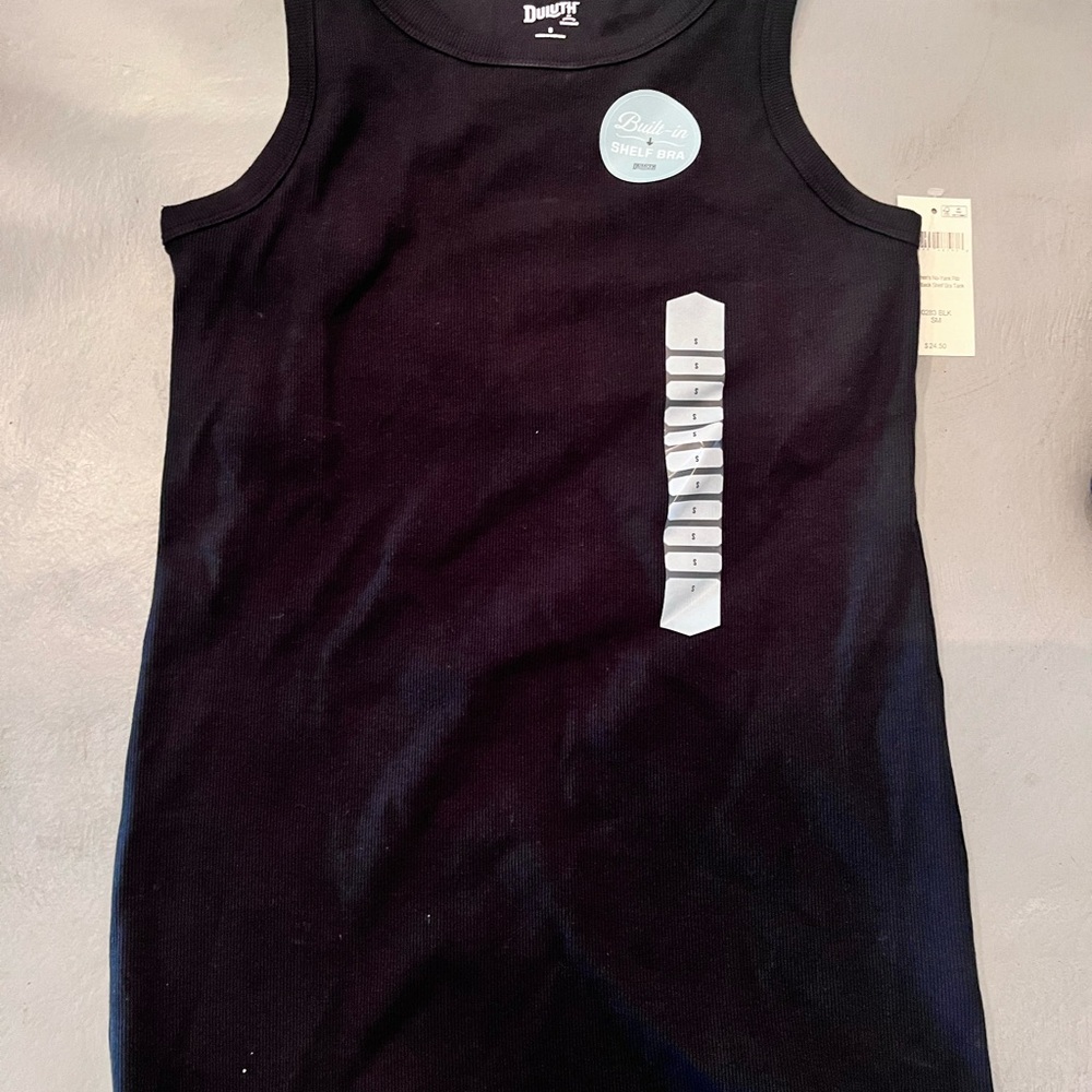 Black Tank Top no yank tank